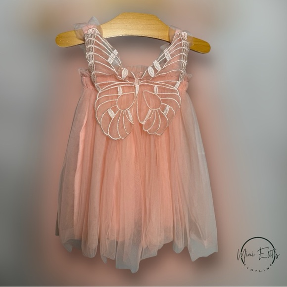 Butterfly Tulle Dress - Picture 2 of 3